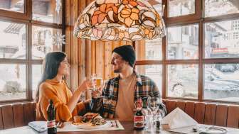 Sortie au restaurant avec menu burger